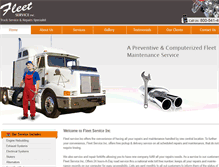 Tablet Screenshot of fleetservicenj.com